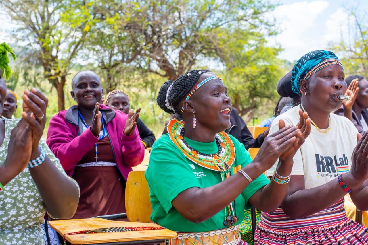 Community members in West Pokot